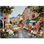 Norimpex Diamantové malování Květinová promenáda 30 x 40 cm – Zboží Mobilmania