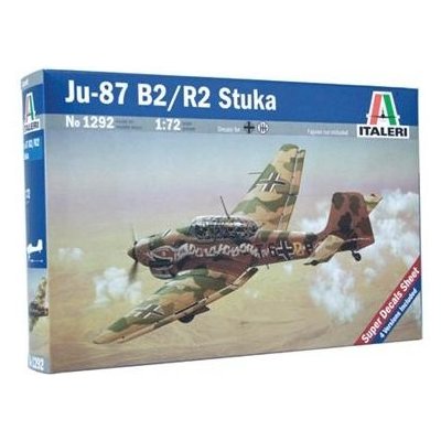 Italeri Model Kit letadlo 1292 JU-87 B-2/R-2 STUKA CF 33-1292 1:72 – Zbozi.Blesk.cz