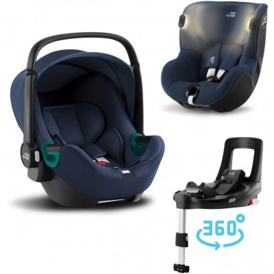 Römer Set Baby-Safe 3 i-Size + Flex Base iSense + Dualfix iSense 2022 Indigo Blue