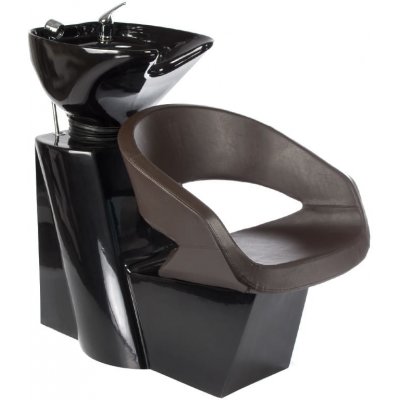 Barbiero kadeřnický mycí box Paolo BH-8031 hnědý – Zboží Dáma