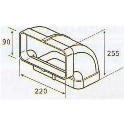 ELICA 1053 S, plastove rozvody 150mm – Zbozi.Blesk.cz