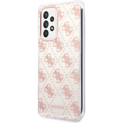 Pouzdro Guess Samsung Galaxy A53 5G 4G Glitter růžové – Zboží Mobilmania