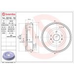 Brzdový buben BREMBO 14.C010.10