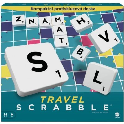Hra Scrabble cestovní - česká verze, Mattel HYC80