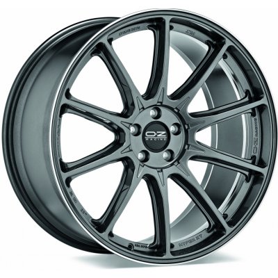 OZ hyper XT 11x21 5x120 ET37 star graphite diamond lip | Zboží Auto