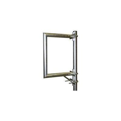 Držák antény 35/25cm ''U'' se vzpěrou, (na stožár 25-89mm), trubka 60/2mm, zinek Žár – Zboží Živě