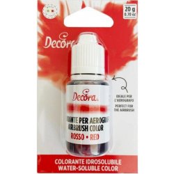 Decora Airbrush barva tekutá red 20 g