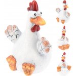 KOOPMAN Figúrka sedící slepice 13 cm 3 varianty – Hledejceny.cz