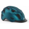 Cyklistická helma MET Mobilite teal modrá metalická 2022