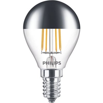 Philips LED Žárovka se zrcadlovým vrchlíkem DECO P45 E14/4W/230V 2700K P5054 – Zboží Mobilmania