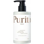 PURITO SEOUL - LUMINOUS MOISTURE SHEA BUTTER BODY LOTION COTTON DREAMLIGHT - Tělové mléko s bambuckým máslem a bavlněnou vůní 300 ml – Sleviste.cz