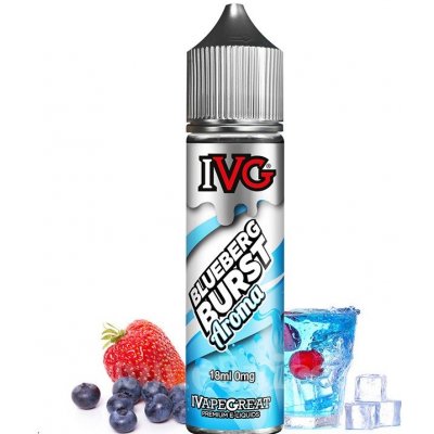 IVG Shake & Vape Menthol Blueberg Burst 18 ml – Sleviste.cz