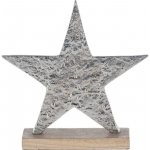 Eglo 427112 Vánoční dekorace BALIGUIAN 21x20,5 cm hvězda/stříbrná EG427112 – Hledejceny.cz