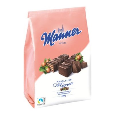 Manner Hazelnut Dark Chocolate 400 g – Sleviste.cz