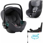 BRITAX RÖMER set Baby-Safe 3 i-Size+Flex Base 5Z+Dualfix 3 i-Size 2023 Midnight Grey – Hledejceny.cz