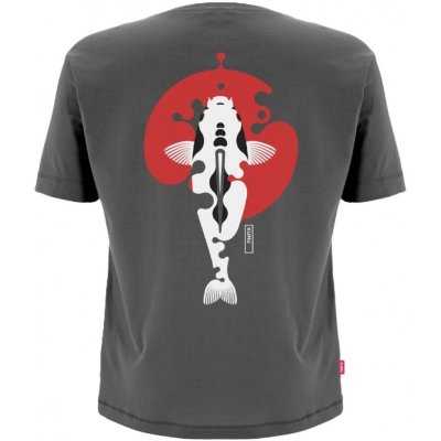 Kumu tričko Rising Sun Šedé – Zboží Mobilmania