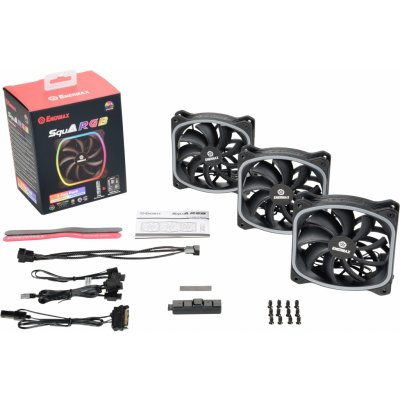 Enermax SquA RGB 3 Fan Pack UCSQARGB12P-BP3 – Hledejceny.cz