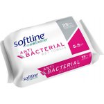 Softline antibakteriální vlhčené ubrousky 25 ks – Zboží Dáma