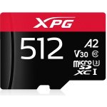 ADATA microSDXC 512 GB AUSDX512GUI3XPGA2-R