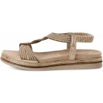 Tamaris 1-28200-44-964 Dámské sandály béžové – Sleviste.cz
