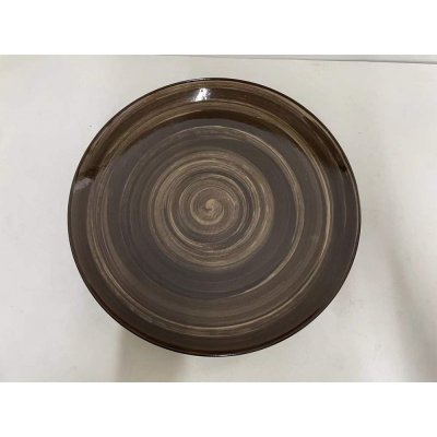 Banquet Talíř dezertní PALAS 21,5 cm hnědá – Zboží Dáma