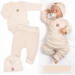 Baby Nellys Rostoucí 3dílná sada pro miminko Nature béžová – Zboží Mobilmania