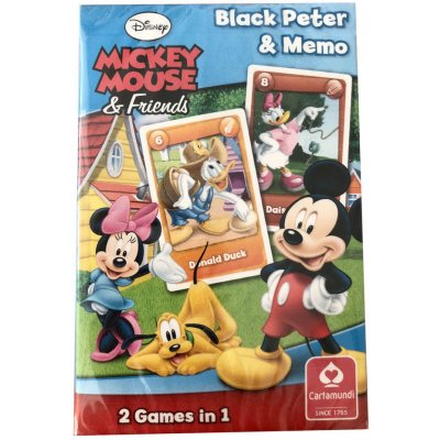 Cartamundi 2v1 Černý Petr Mickey Mouse a kačeři – Zboží Mobilmania