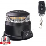 Stualarm AKU LED maják, oranžový, dálkové ovládání, magnet, ECE (wlbat54Bre) | Zboží Auto