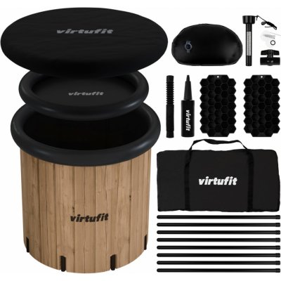 Virtufit Ice Bath XXL Wood Look – Zboží Dáma
