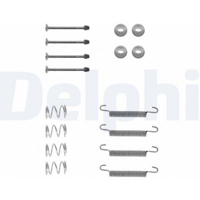 Sada příslušenství, parkovací brzdové čelisti DELPHI LY1135 – Sleviste.cz