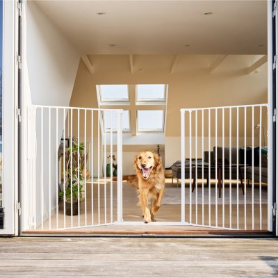 Baby Dan Rocky extra vysoká 105 cm prostorová zábrana bílá – Zboží Dáma