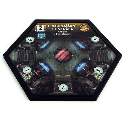 Kryty na žetony místností pro hru Nemesis Varianta: Rozšíření Aftermath – Zboží Živě