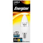 Energizer LED žárovka svíčka 3,4W Eq 25W E14 S8847 clear čirá Teplá bílá – Hledejceny.cz