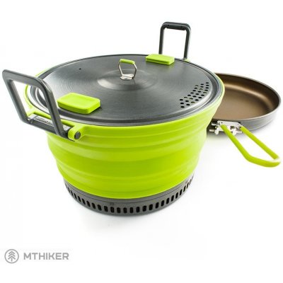 GSI Outdoors Escape HS 3L Pot + Frypan 3l Green