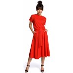 BeWear šaty b067 red – Zboží Dáma