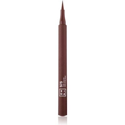3INA The Color Pen Eyeliner oční linky ve fixu 575 Brown 1 ml