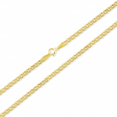 Lillian Vassago Zlatý unisex řetízek typu nonna LLV31-GCH074 Žlutá – Zboží Dáma