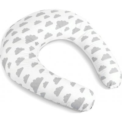 Bellatex Povlak na kojicí polštář na zip Mráček šedá bílá – Zboží Dáma