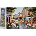 Norimpex Diamantové malování Květinová promenáda 30 x 40 cm – Zboží Mobilmania