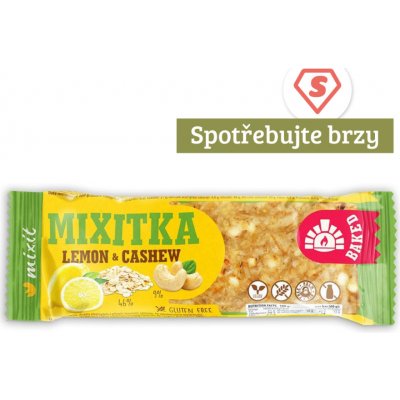 Mixit Mixitka bez lepku pečená Citrón + kešu 60 g – Sleviste.cz