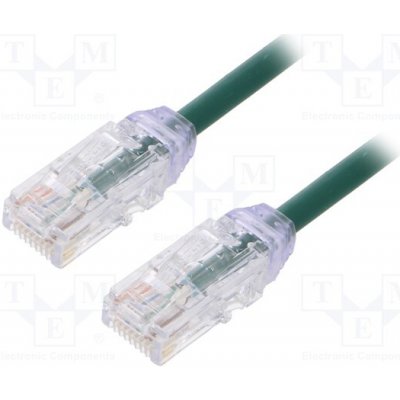 Panduit UTP28X2MGR Patch U/UTP Cat 6a RJ45 vidlice z obou stran drát Cu 2m – Hledejceny.cz