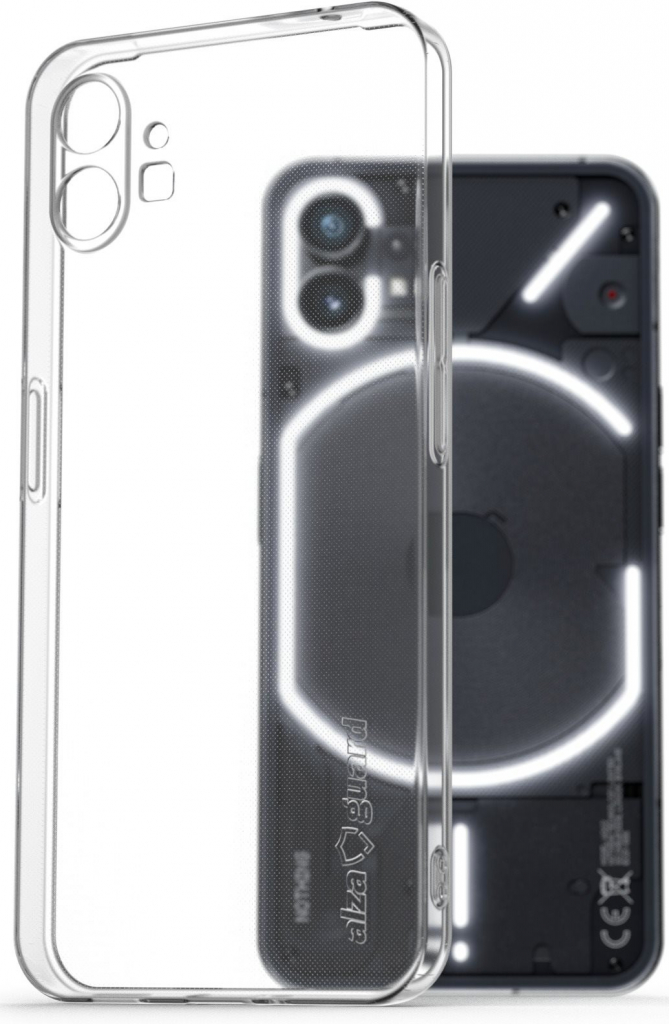 Pouzdro AlzaGuard Crystal Clear TPU Case Nothing Phone 1