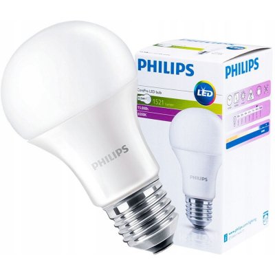 Philips LED žárovka A60 E27 12,5W/100W 1521lm 6500K