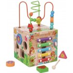 2Kids Toys Motorická kostka s labyrintem Veselá zvířátka – Sleviste.cz