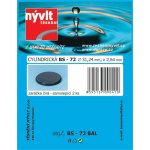 doraz samolep.cylindr.pr.31,2x2,5mm transparentní BS-72 (2ks) – Sleviste.cz
