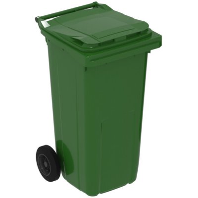 OPTIMA Plastová popelnice 120 l zelená – Zboží Mobilmania