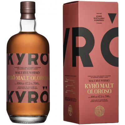Kyrö Malt Rye Oloroso 47,2% 0,7 l (karton) – Hledejceny.cz