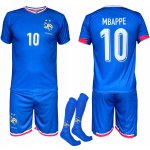 ShopJK dětský fotbalový dres s podkolenkami Mbappe France – Zboží Dáma