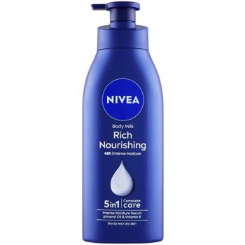 Nivea Body Milk výživné tělové mléko velmi suchá pokožka 625 ml