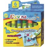 Vypratelné fixy na textil 6 ks – Zboží Dáma